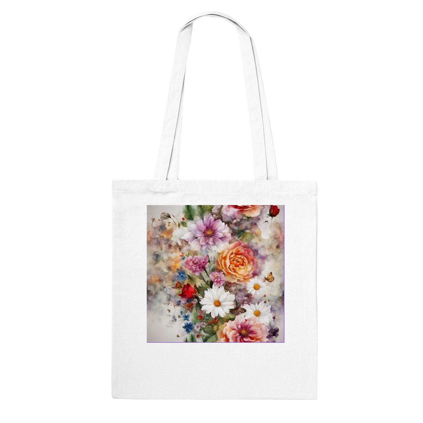 Classic flower Tote Bag