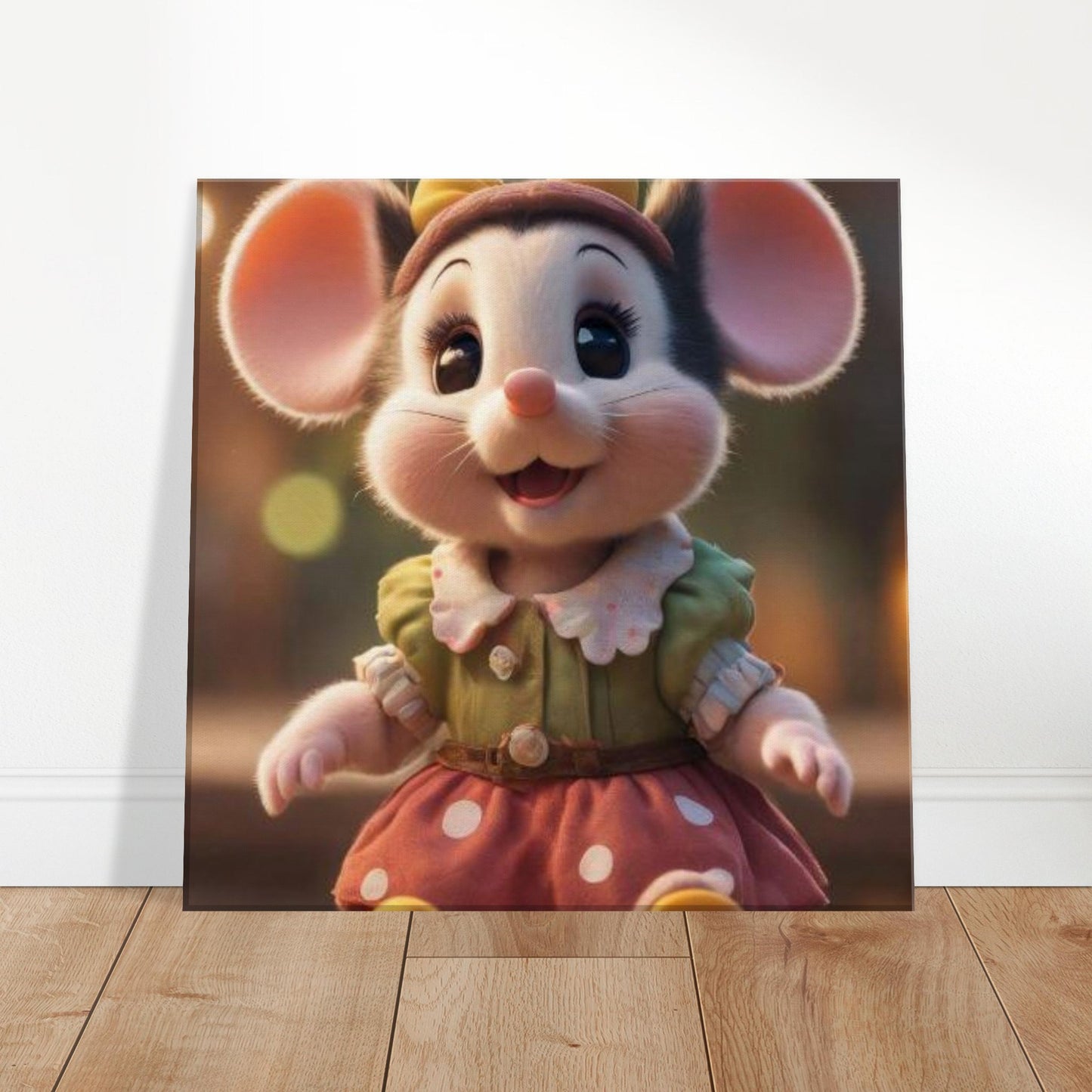 Canvas kids wall art Mouse