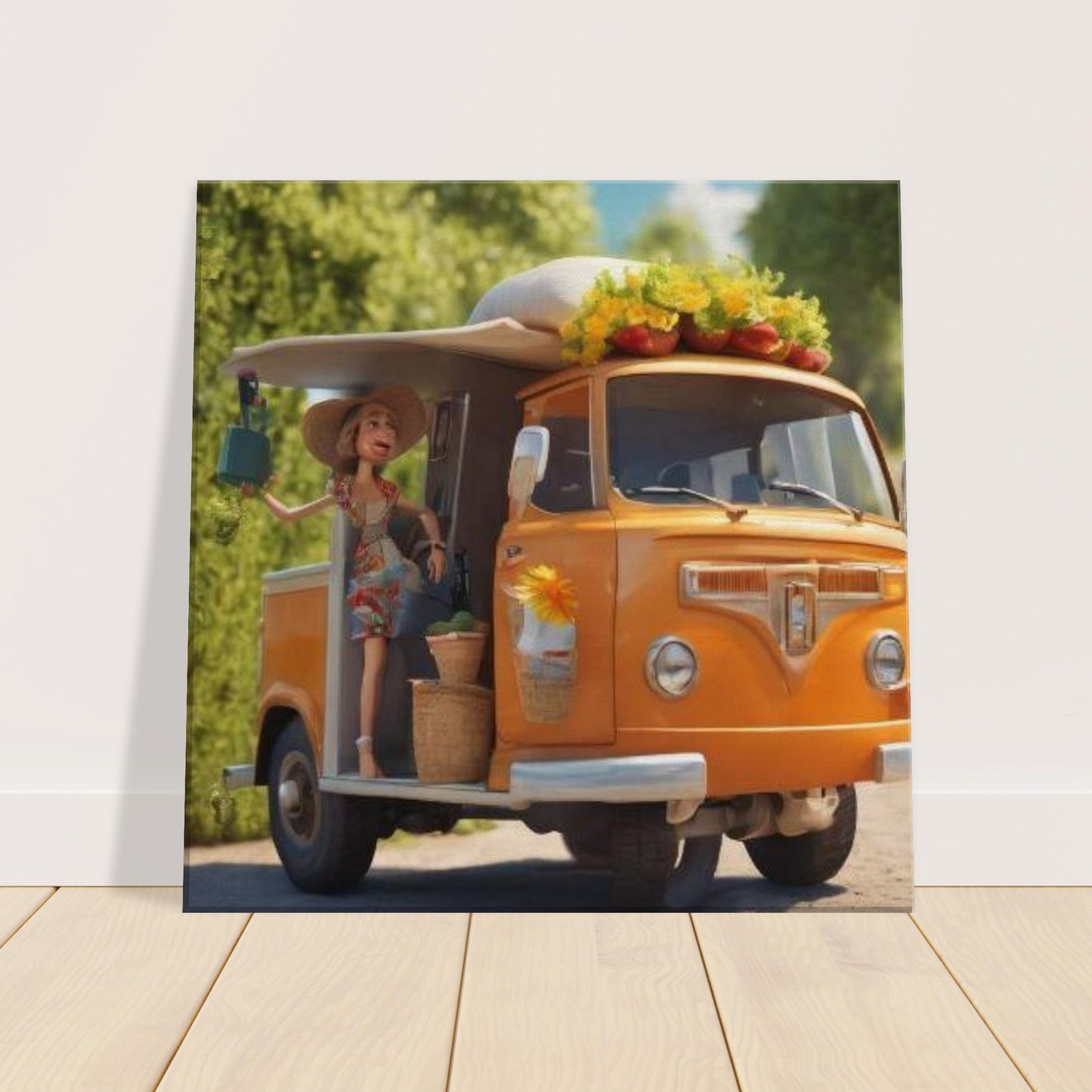 Canvas kids wall art