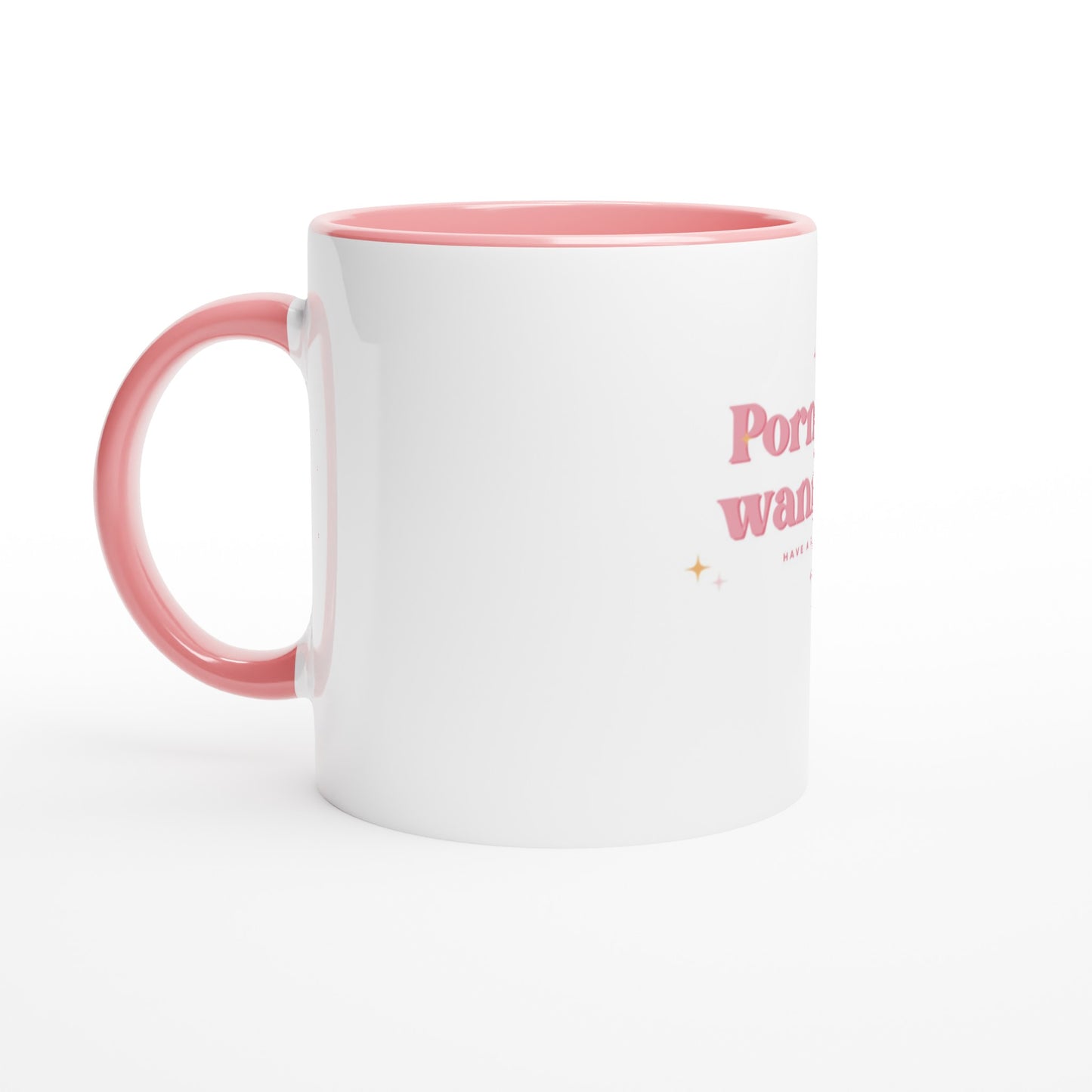 Pornstar wannabe - White 11oz Ceramic Mug with Color Inside