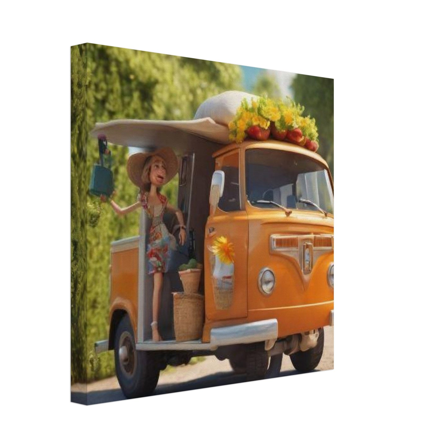 Canvas kids wall art