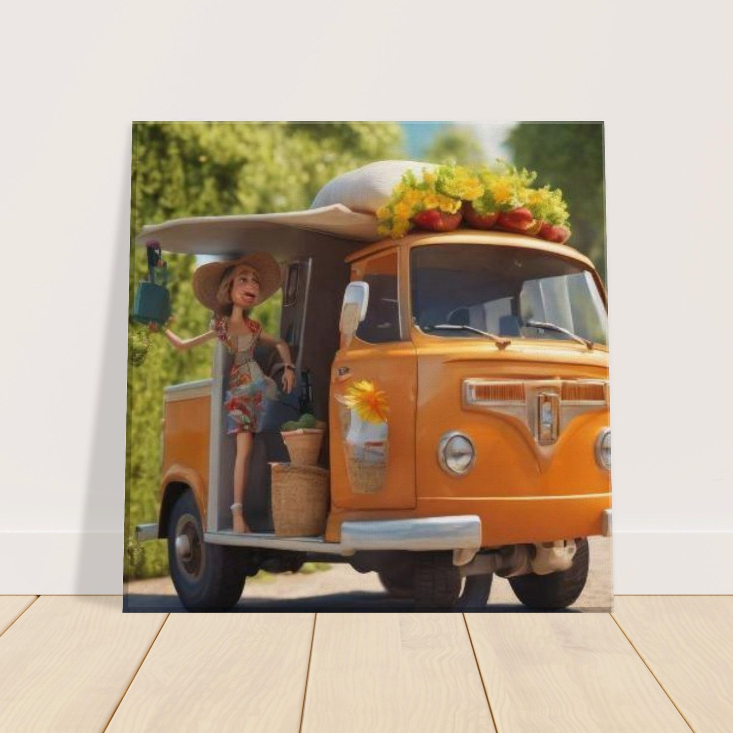Canvas kids wall art