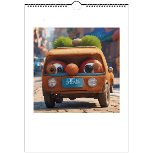 Wall calendars funny faces