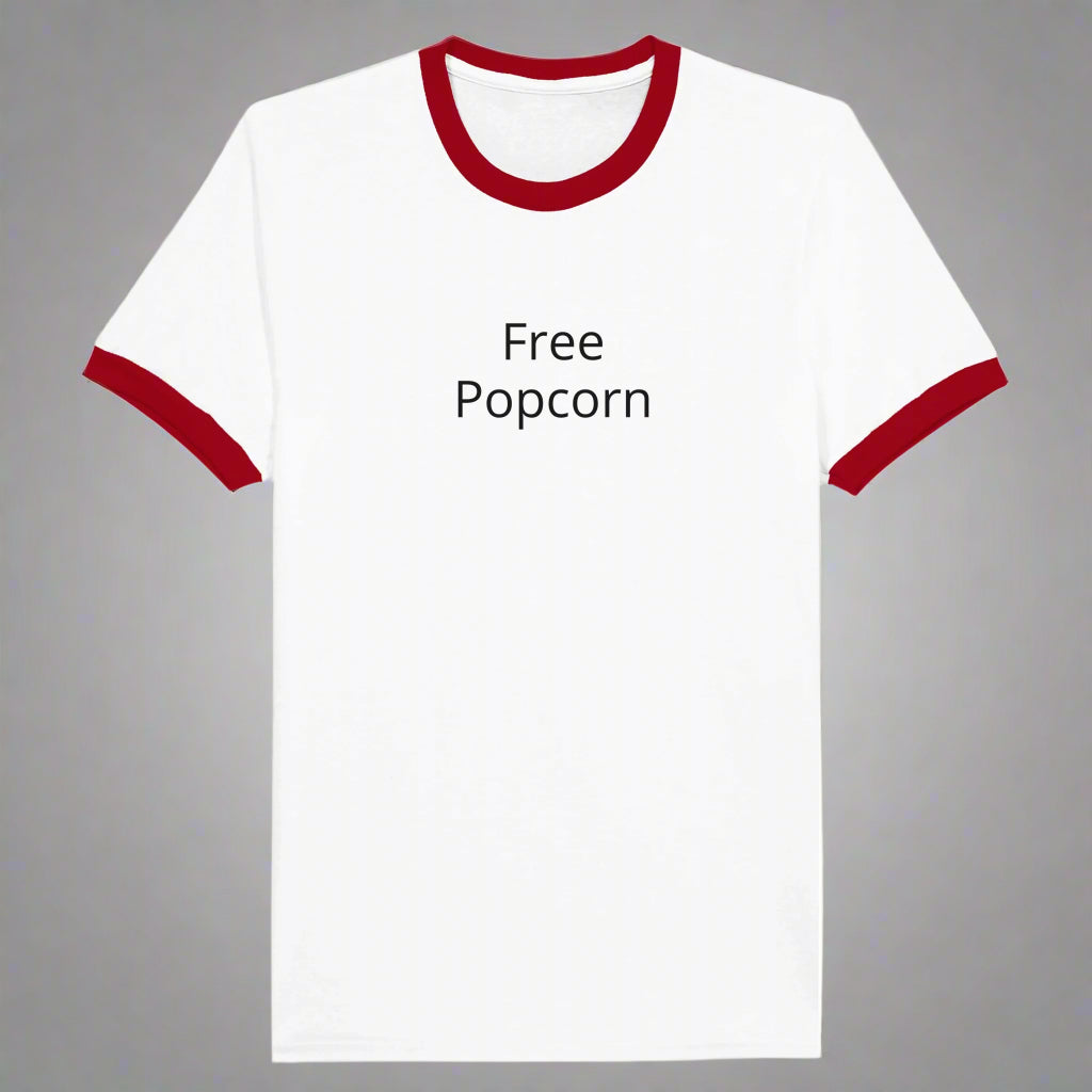 Fri popcorn Ringer shirt