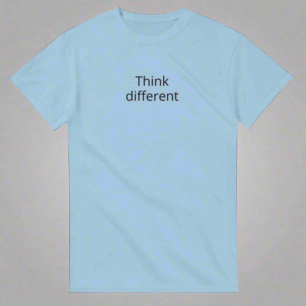 Think different blue