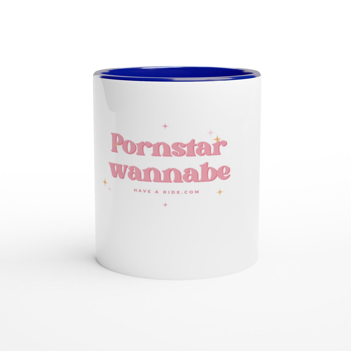 Pornstar wannabe - White 11oz Ceramic Mug with Color Inside