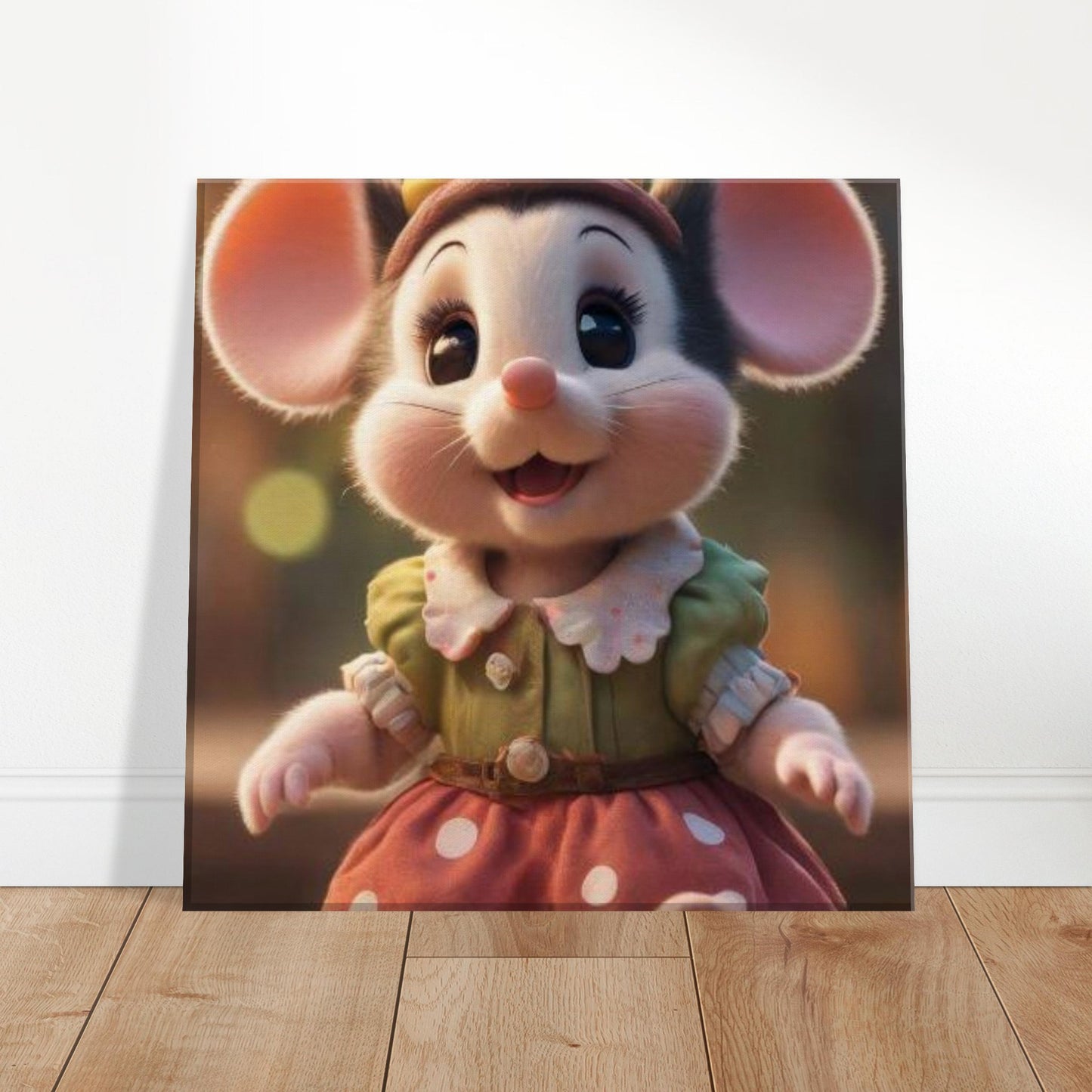 Canvas kids wall art Mouse