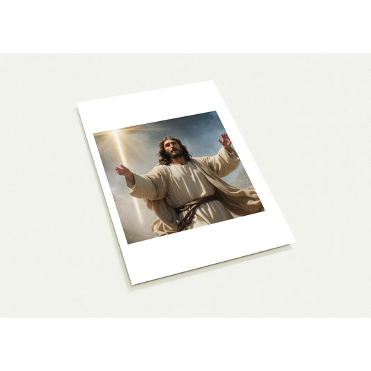 Pack of 10 Postcards (2-sided, No envelopes) jesus