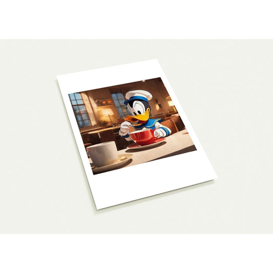 Pack of 10 Postcards (2-sided, No envelopes) duck