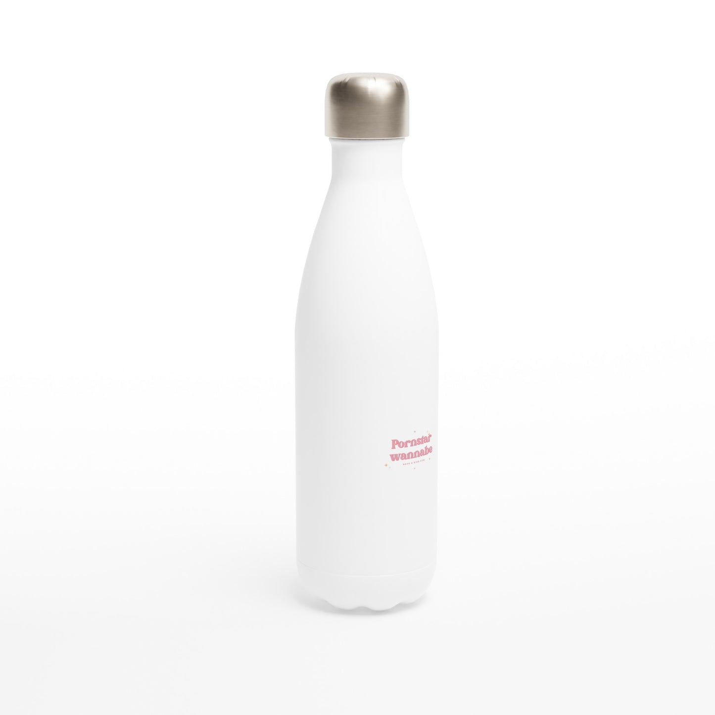 Pornstar wannabe - White 11oz Ceramic Mug  -  Steel Water Bottle