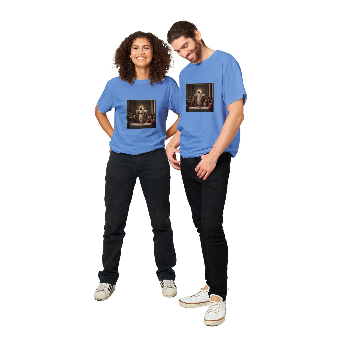 Jesus Christ Unisex Crewneck T-shirt jesus