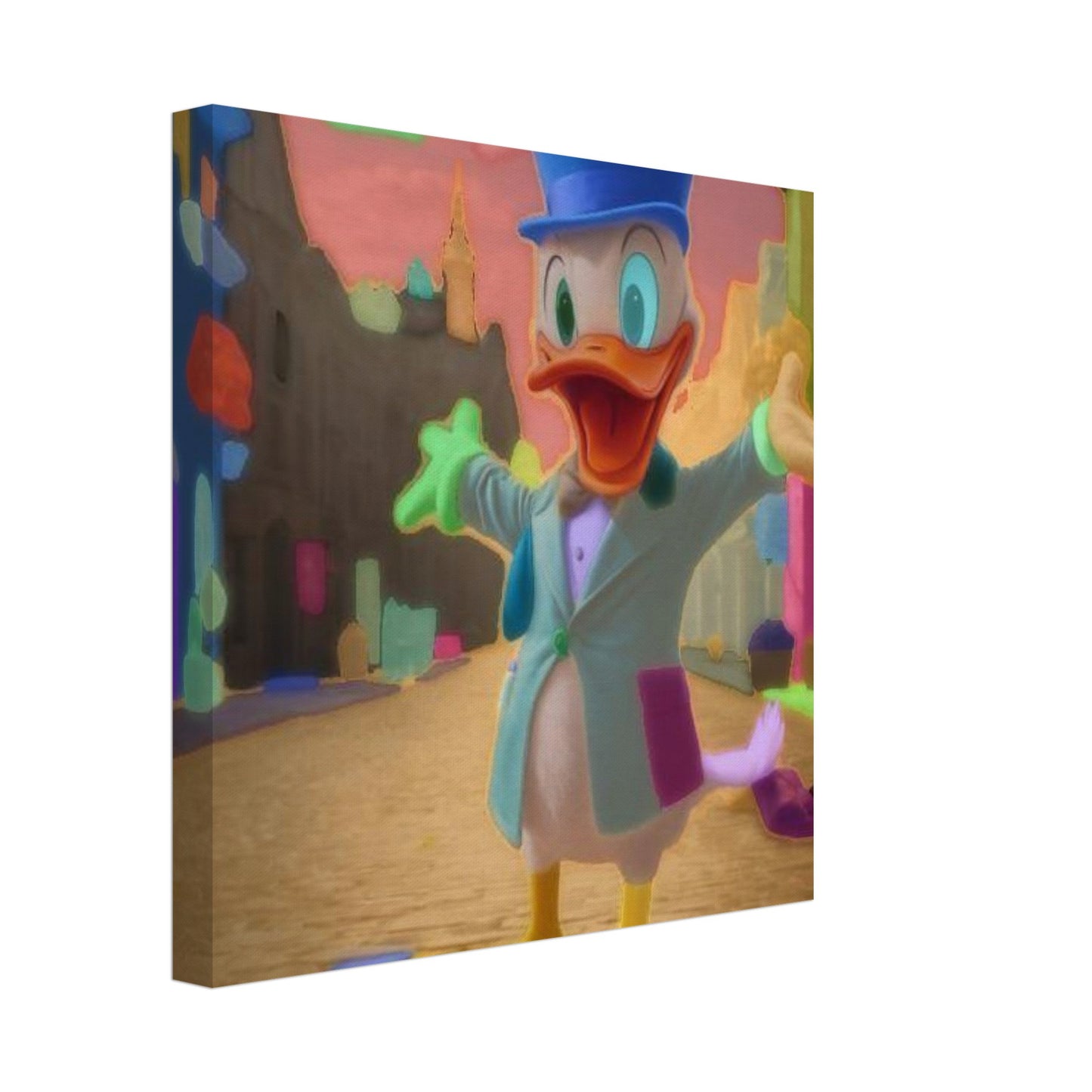 Canvas donald poster