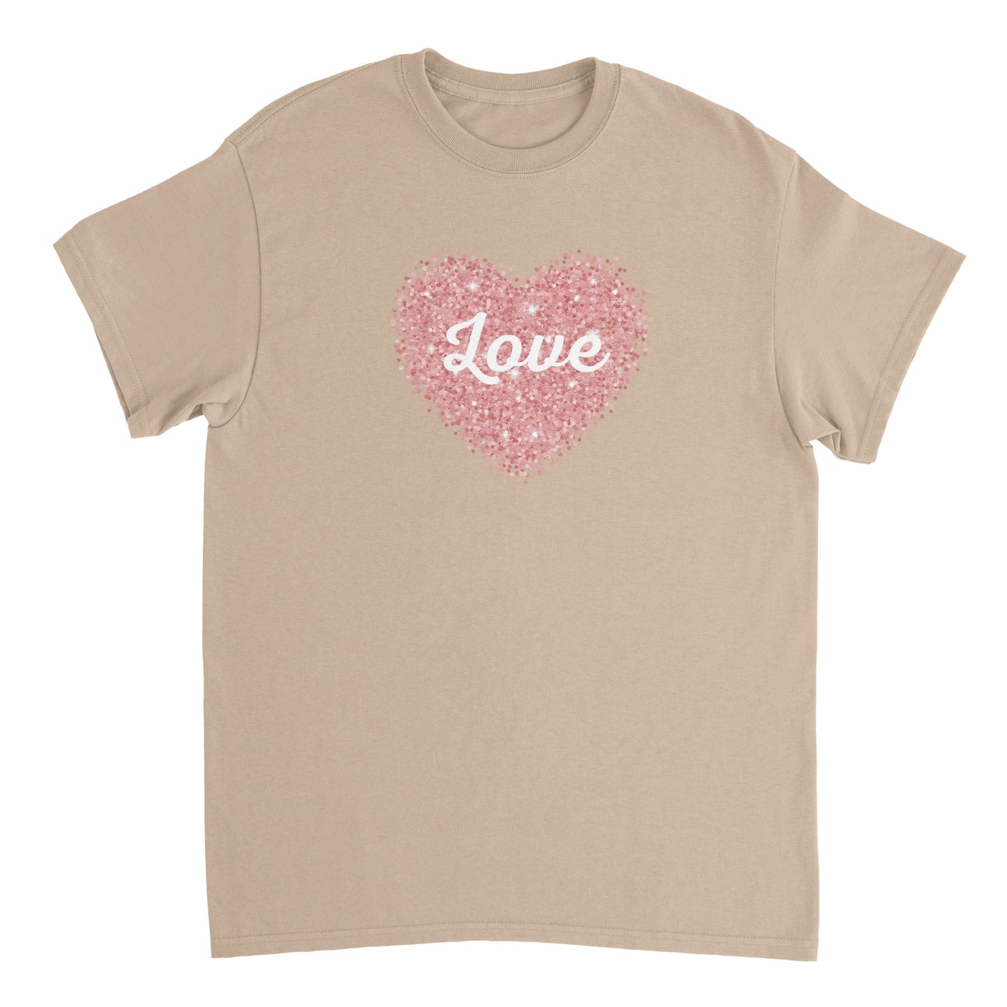 love heart Unisex  T-shirt