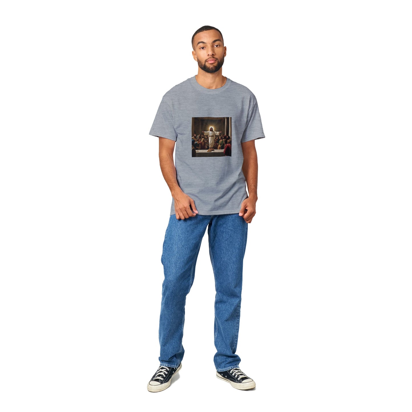 Jesus Crewneck T-shirt