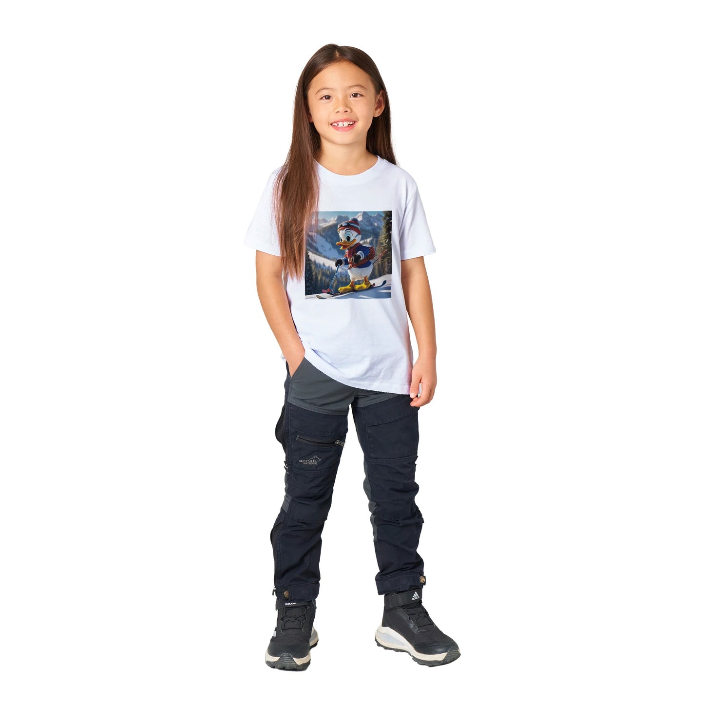 Organic Kids Crewneck T-shirt