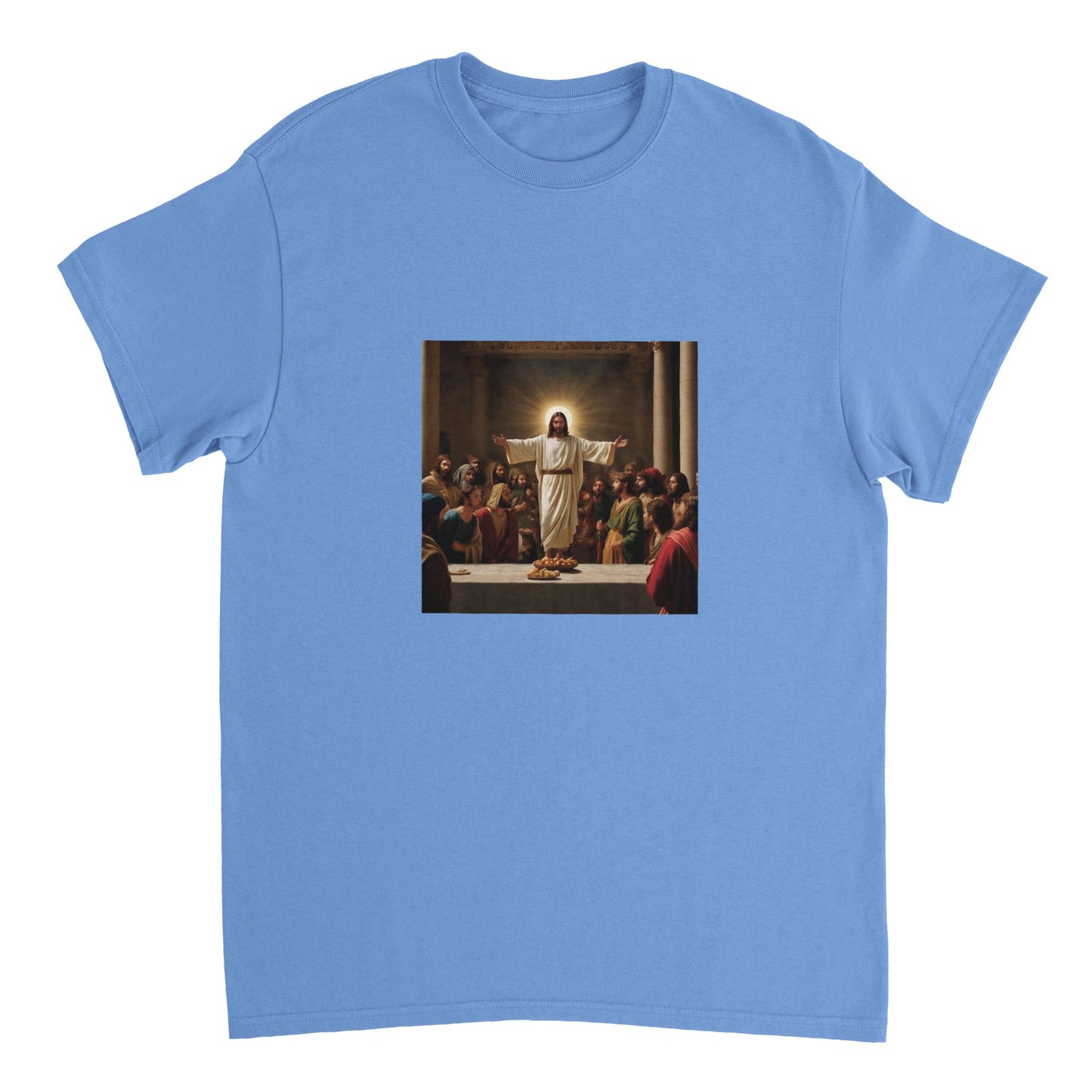 Heavyweight Unisex Crewneck T-shirt jesus