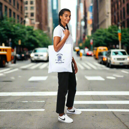 Have a ride tote bag 