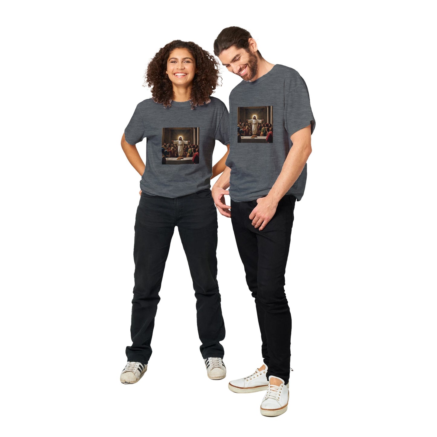 Jesus Christ Unisex Crewneck T-shirt jesus