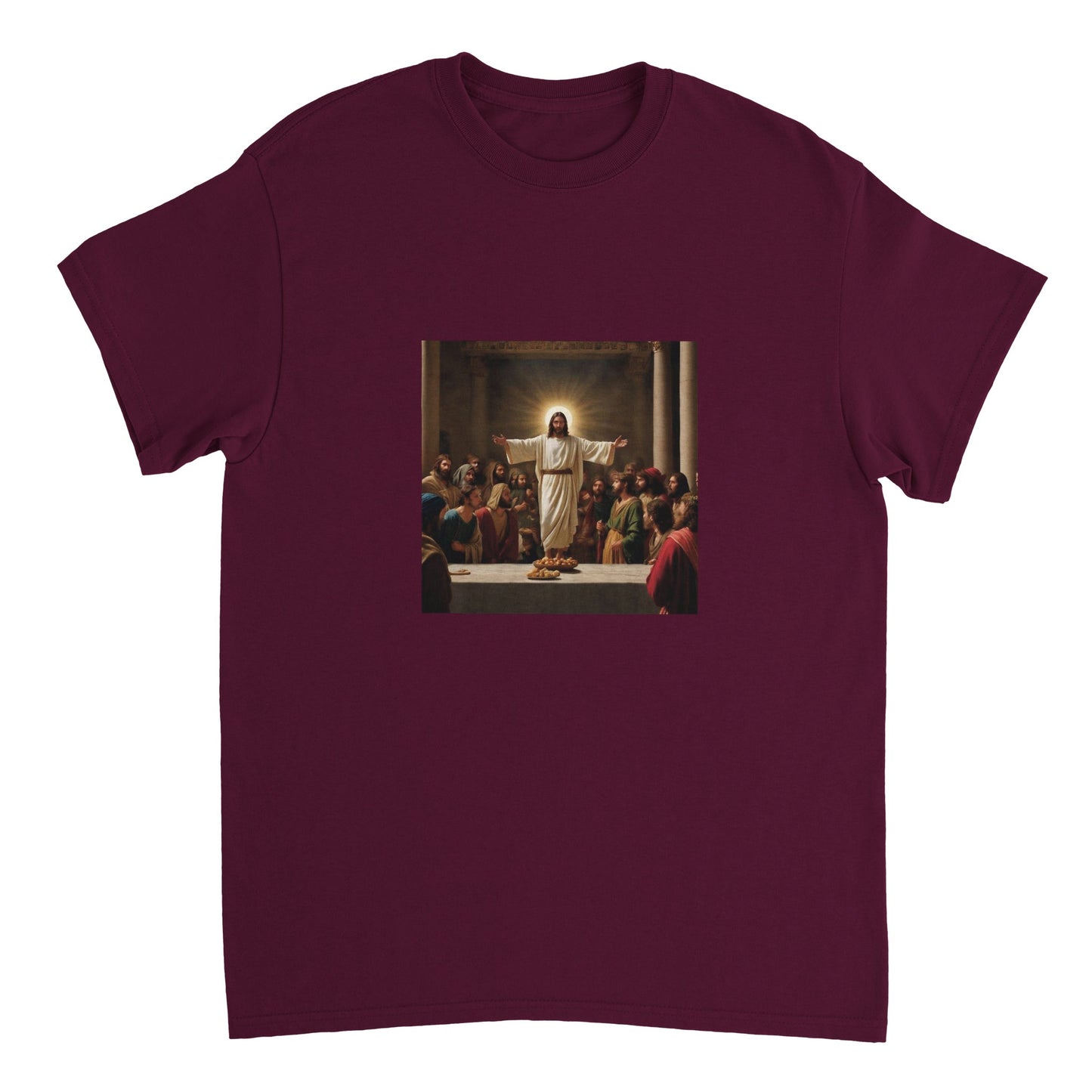 Heavyweight Unisex Crewneck T-shirt jesus