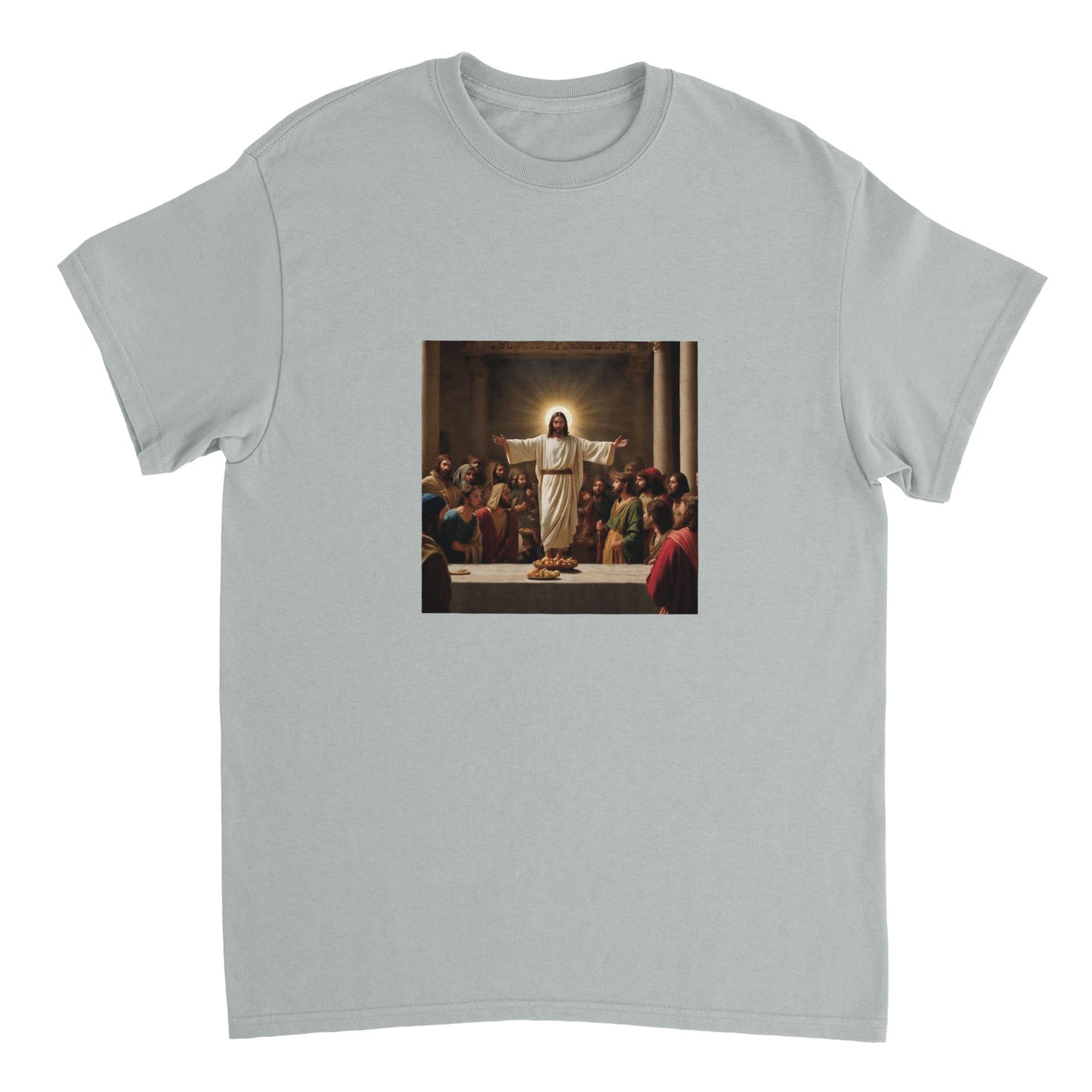 Heavyweight Unisex Crewneck T-shirt jesus