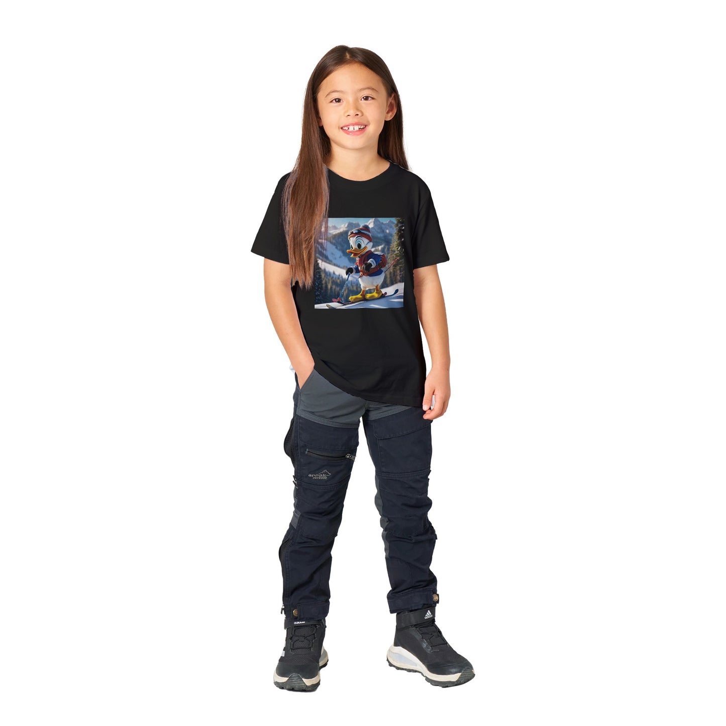 Organic Kids Crewneck T-shirt