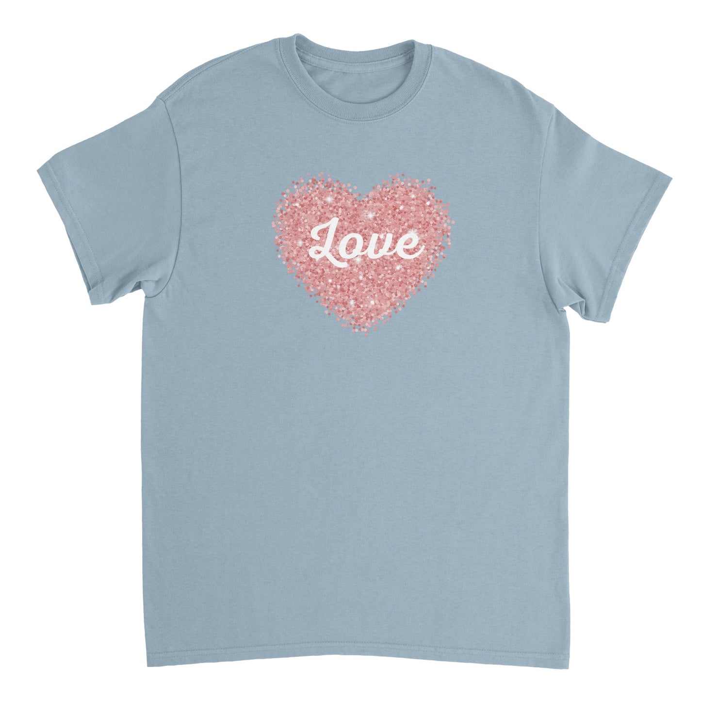 love heart Unisex  T-shirt